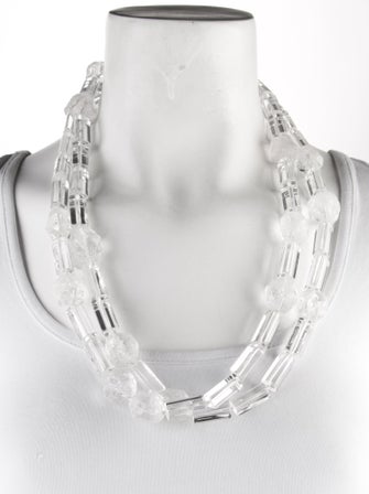 Christopher Walling Quartz Long Bead Necklace