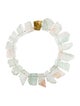 Christopher Walling 18K Morganite, Aquamarine & Diamond Collar Necklace