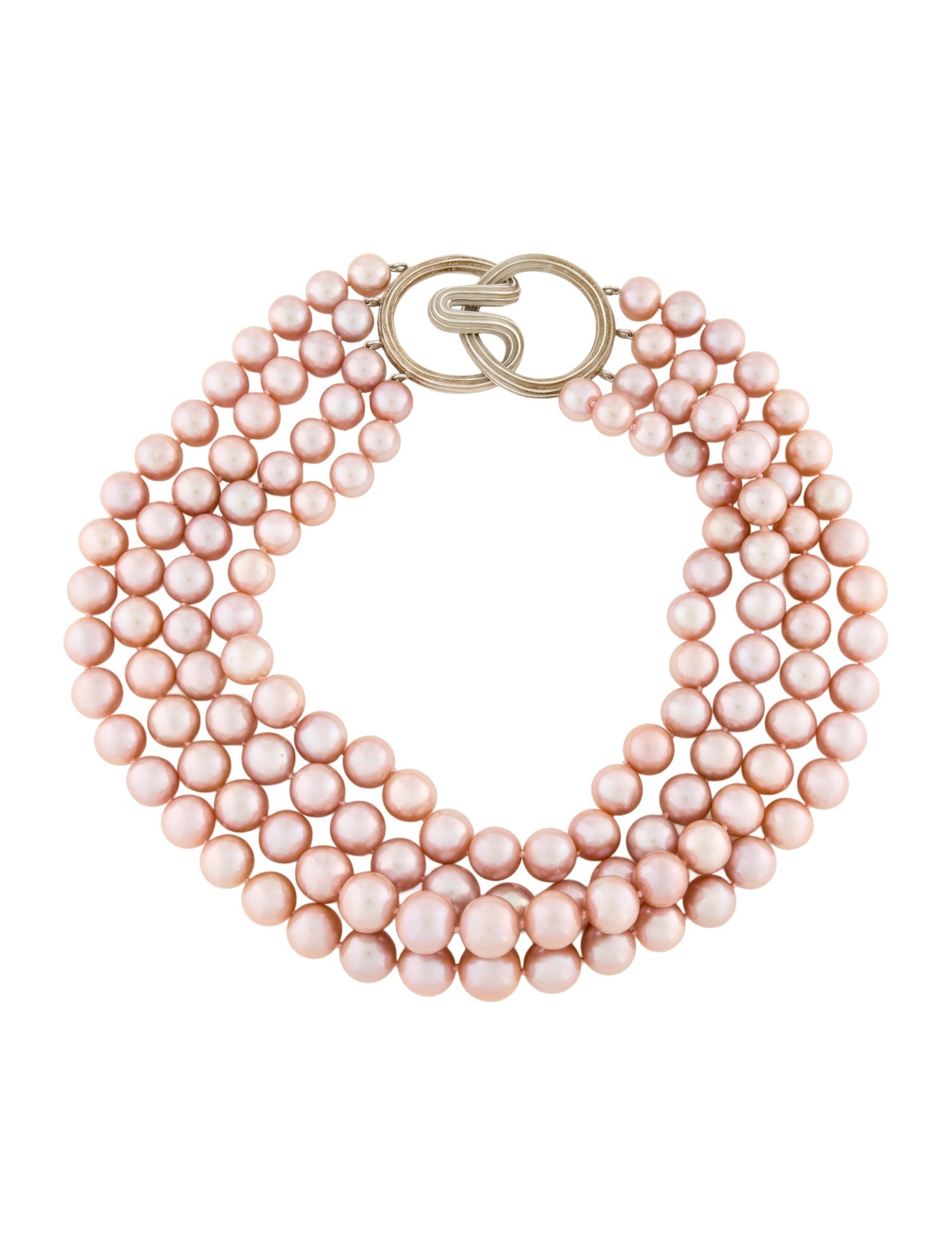 Christopher Walling Pearl Multistrand Necklace