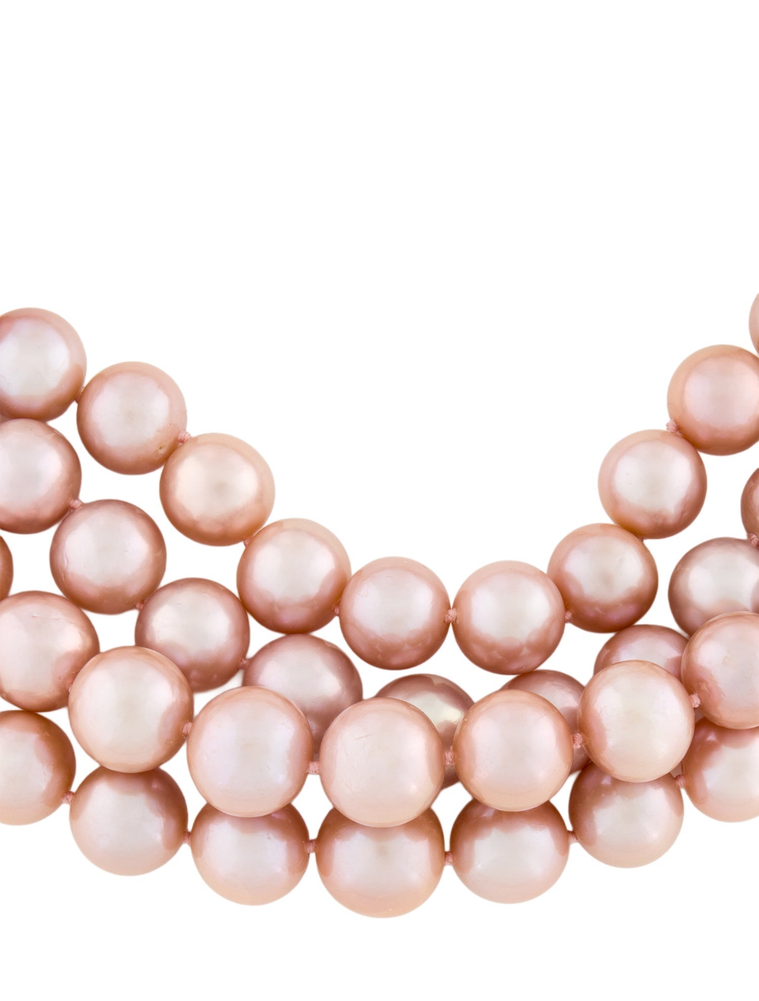 Christopher Walling Pearl Multistrand Necklace