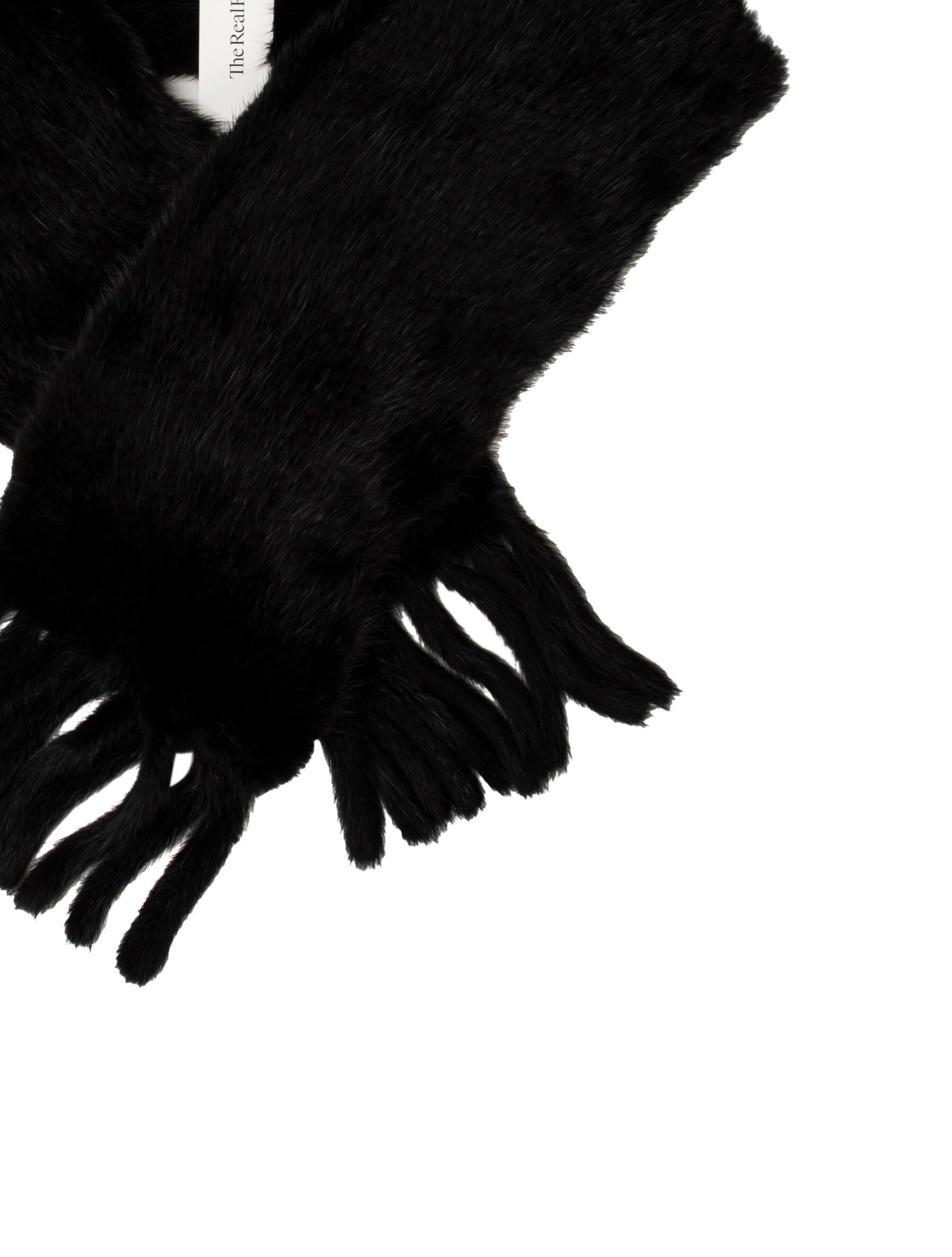 Crown Cap Mink Scarf