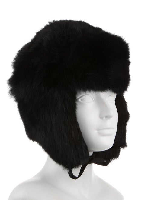 Crown Cap Rabbit Fur Winter Hat