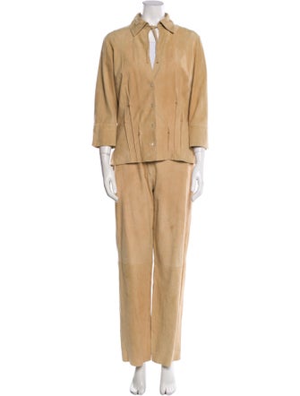 Ç x Façonnable Linen Pant Set