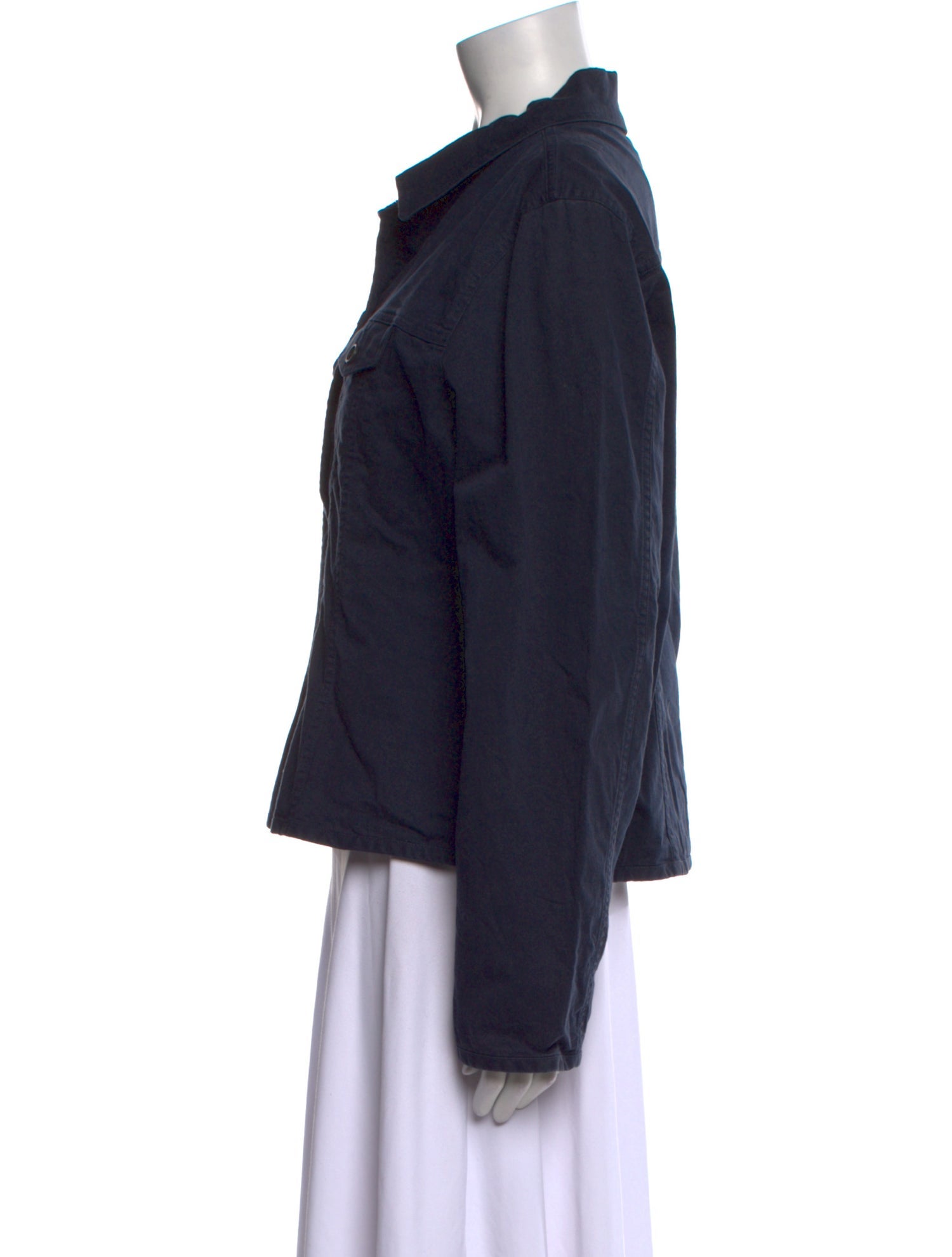 Ç x Façonnable Long Sleeve Button-Up Top