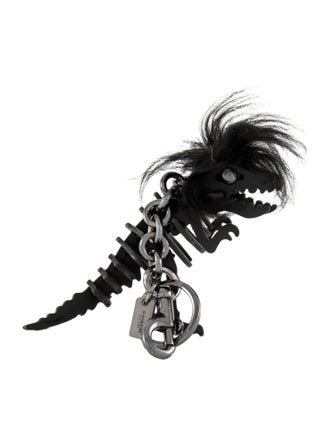 Coach x Kaffe Dinosaur Keychain