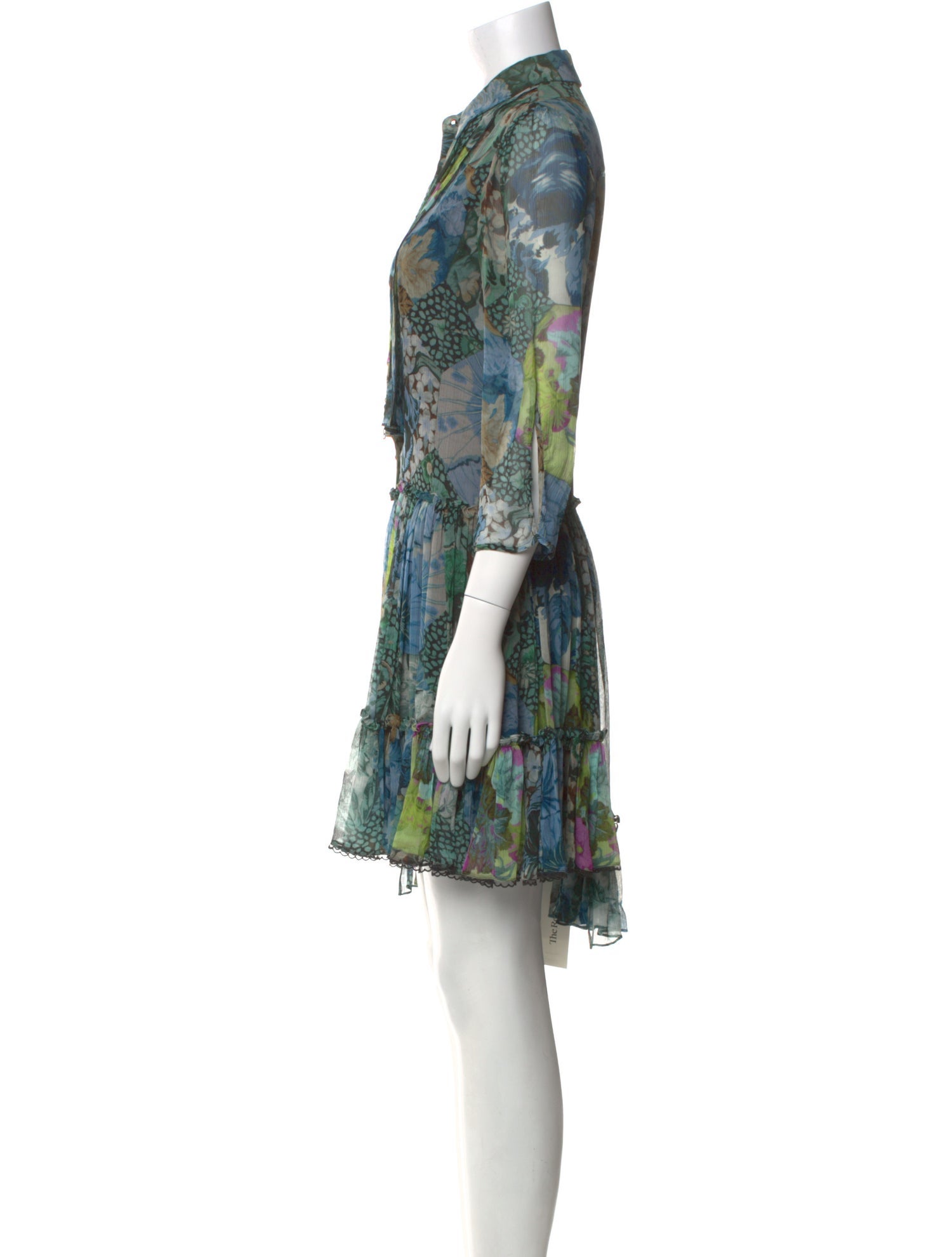 Coach x Kaffe Floral Print Mini Dress