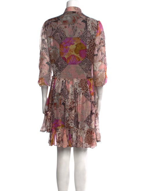 Coach x Kaffe Silk Knee-Length Dress