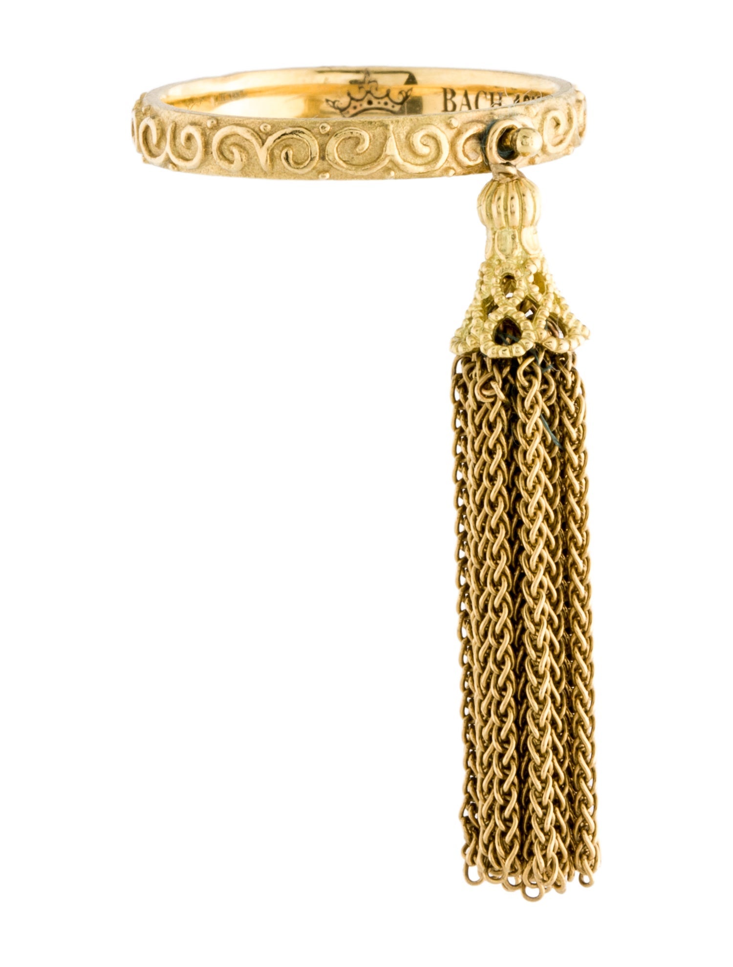 Cynthia Bach 18K Tassel Ring