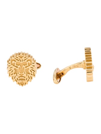 Carrera y Carrera 18K Lion Cufflinks