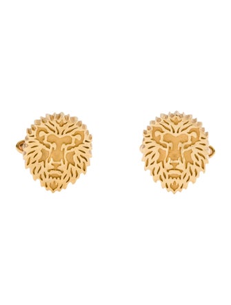 Carrera y Carrera 18K Lion Cufflinks