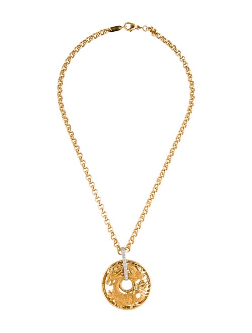 Carrera y Carrera 18K Diamond Shanghai Pendant Necklace