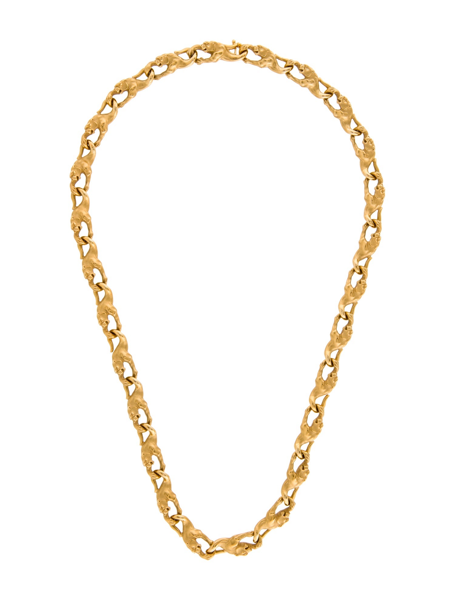 Carrera y Carrera 18K Link Collar Necklace