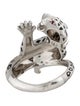 Carrera y Carrera 18K Ruby& Diamond Leopard Cocktail Ring