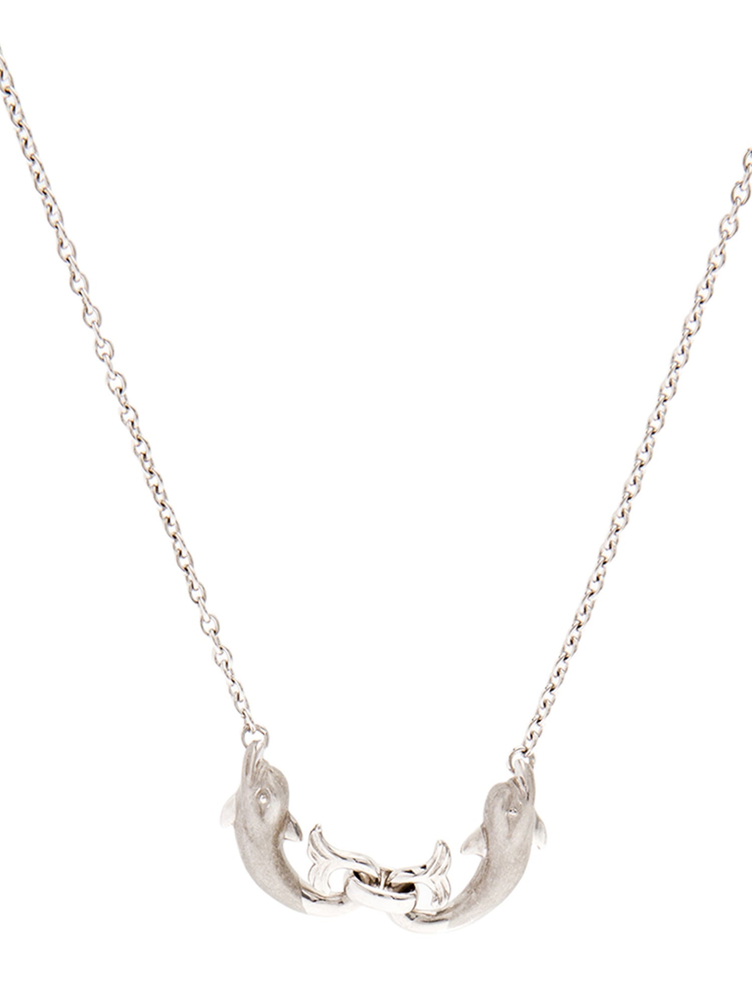 Carrera y Carrera 18K Dolphin Pendant Necklace