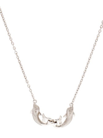 Carrera y Carrera 18K Dolphin Pendant Necklace
