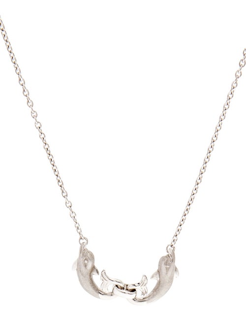 Carrera y Carrera 18K Dolphin Pendant Necklace