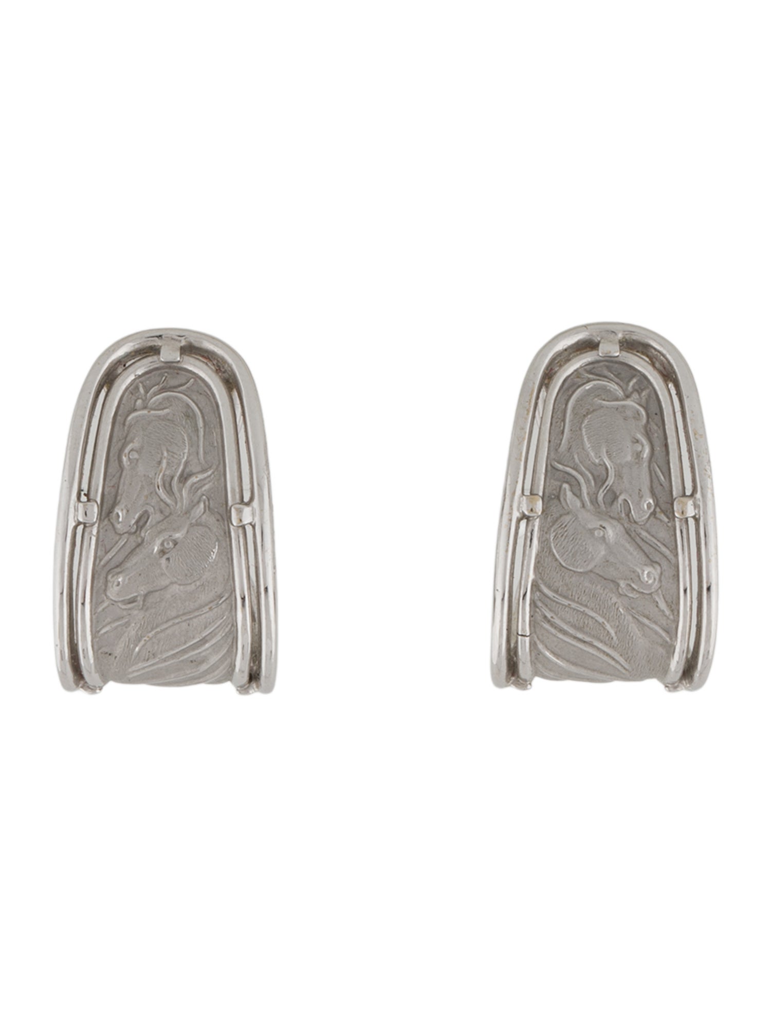 Carrera y Carrera 18K Horse Earclips