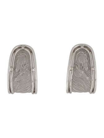 Carrera y Carrera 18K Horse Earclips