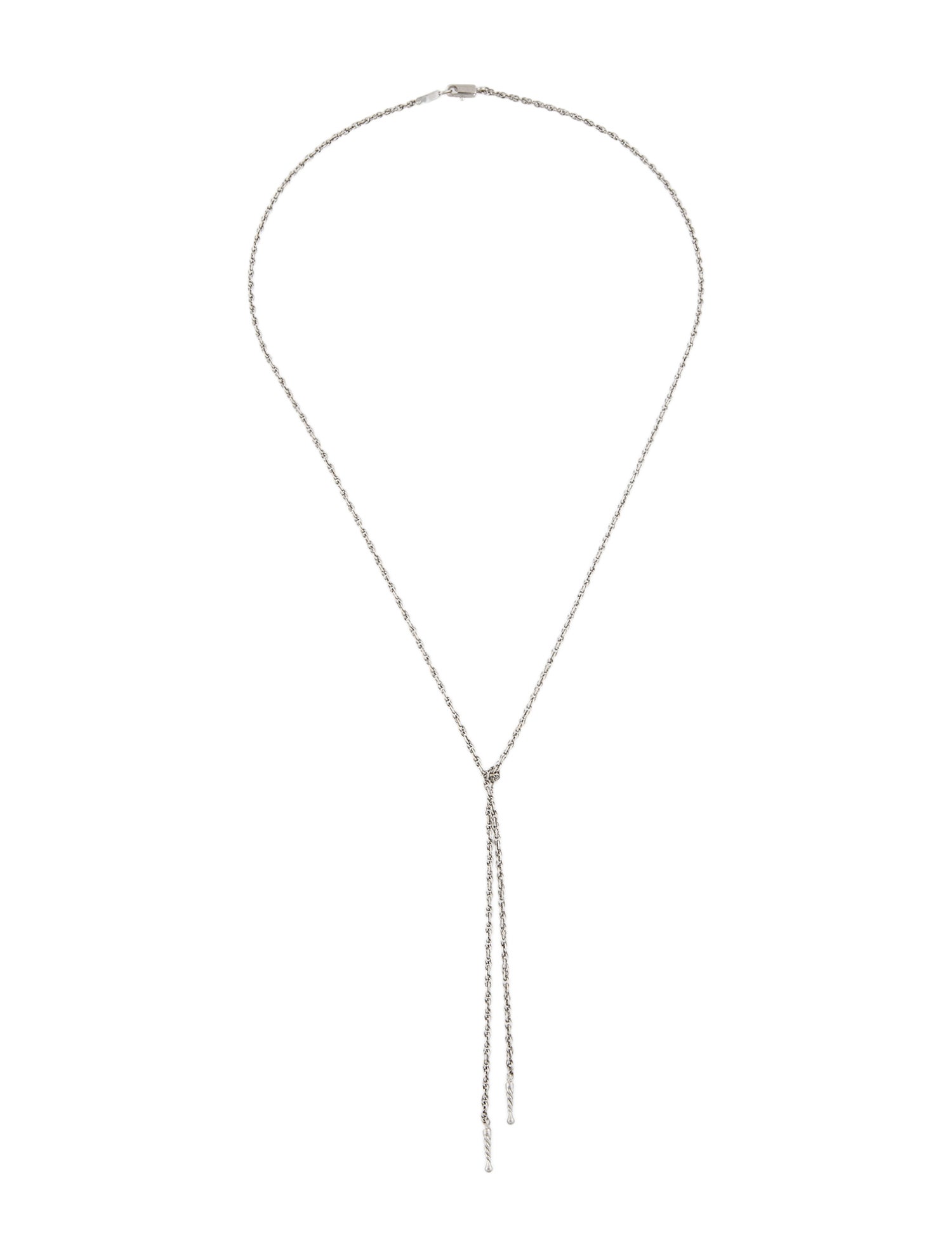 Carrera y Carrera 18K Lariat Chain Necklace