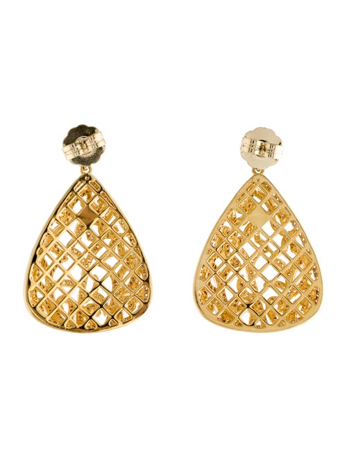 CZ by Kenneth Jay Lane Cubic Zirconia Drop Earrings