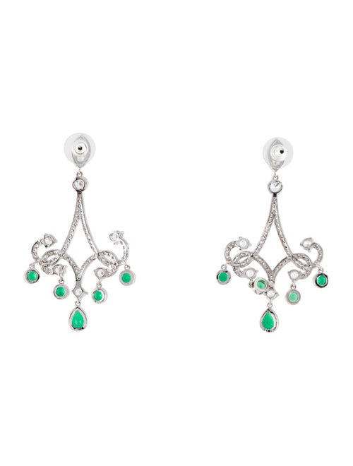 CZ by Kenneth Jay Lane Cubic Zirconia Drop Earrings