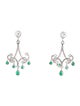 CZ by Kenneth Jay Lane Cubic Zirconia Drop Earrings
