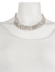 CZ by Kenneth Jay Lane Cubic Zirconia Mini Mosaic Cluster Collar Necklace