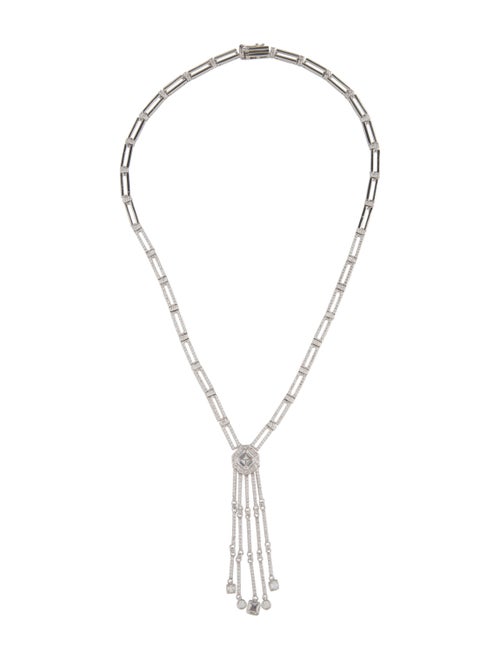 CZ by Kenneth Jay Lane Cubic Zirconia Lavalier