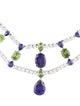 CZ by Kenneth Jay Lane Cubic Zirconia Collar Necklace