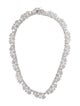 CZ by Kenneth Jay Lane Cubic Zirconia Collar Necklace