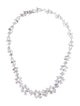 CZ by Kenneth Jay Lane Cubic Zirconia Multi-Shape Collar Necklace