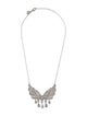 CZ by Kenneth Jay Lane Cubic Zirconia Winged Pendant Necklace