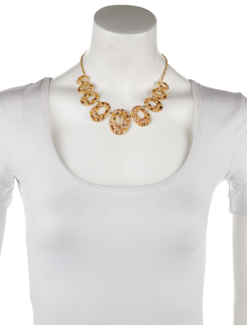 CZ by Kenneth Jay Lane Gold-Plated & Cubic Zircon… - image 3