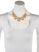 CZ by Kenneth Jay Lane Cubic Zirconia Collar Necklace