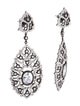 CZ by Kenneth Jay Lane Cubic Zirconia Drop Earrings