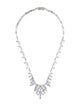 CZ by Kenneth Jay Lane Cubic Zirconia Collar Necklace