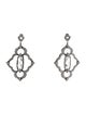 CZ by Kenneth Jay Lane Cubic Zirconia Drop Earrings