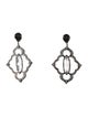 CZ by Kenneth Jay Lane Cubic Zirconia Drop Earrings