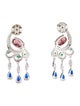 CZ by Kenneth Jay Lane Cubic Zirconia Drop Earrings