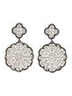 CZ by Kenneth Jay Lane Cubic Zirconia Drop Earrings