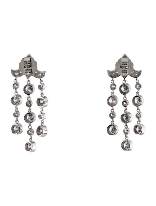 CZ by Kenneth Jay Lane Cubic Zirconia Drop Earrings
