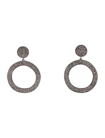 CZ by Kenneth Jay Lane Cubic Zirconia Drop Earrings