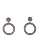 CZ by Kenneth Jay Lane Cubic Zirconia Drop Earrings