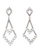 CZ by Kenneth Jay Lane Cubic Zirconia Drop Earrings