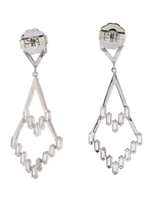 CZ by Kenneth Jay Lane Cubic Zirconia Drop Earrings