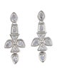 CZ by Kenneth Jay Lane Crystal Drop Earrings