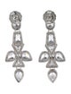 CZ by Kenneth Jay Lane Crystal Drop Earrings