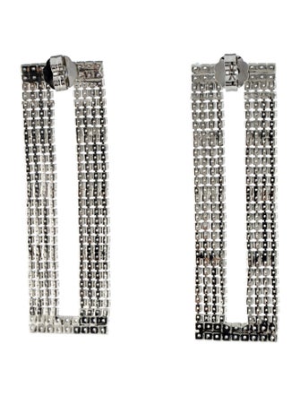 CZ by Kenneth Jay Lane Crystal Drop Earrings