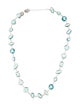 CZ by Kenneth Jay Lane Cubic Zirconia Collar Necklace