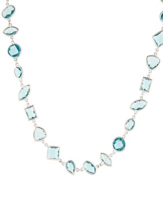 CZ by Kenneth Jay Lane Cubic Zirconia Collar Necklace